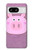 S3269 豚の漫画 Pig Cartoon Google Pixel 8 バックケース、フリップケース・カバー