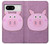 S3269 豚の漫画 Pig Cartoon Google Pixel 8 バックケース、フリップケース・カバー
