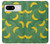 S3286 バナナの果物柄 Banana Fruit Pattern Google Pixel 8 バックケース、フリップケース・カバー