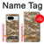 S3294 陸軍砂漠タンコヨーテカモ迷彩 Army Desert Tan Coyote Camo Camouflage Google Pixel 8 バックケース、フリップケース・カバー