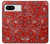 S3354 赤バンダナ Red Classic Bandana Google Pixel 8 バックケース、フリップケース・カバー