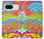 S3407 ヒッピーアート Hippie Art Google Pixel 8 バックケース、フリップケース・カバー