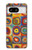 S3409 正方形の同心円 Squares Concentric Circles Google Pixel 8 バックケース、フリップケース・カバー