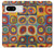 S3409 正方形の同心円 Squares Concentric Circles Google Pixel 8 バックケース、フリップケース・カバー