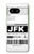 S3664 航空会社の旅行手荷物ラベル Airline Travel Luggage Label Google Pixel 8 バックケース、フリップケース・カバー