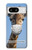S3806 面白いキリン Funny Giraffe Google Pixel 8 バックケース、フリップケース・カバー