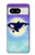 S3807 キラーホエールオルカ月パステルファンタジー Killer Whale Orca Moon Pastel Fantasy Google Pixel 8 バックケース、フリップケース・カバー