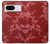 S3817 赤い花の桜のパターン Red Floral Cherry blossom Pattern Google Pixel 8 バックケース、フリップケース・カバー