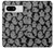 S3835 かわいいゴーストパターン Cute Ghost Pattern Google Pixel 8 バックケース、フリップケース・カバー