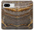 S3886 灰色の大理石の岩 Gray Marble Rock Google Pixel 8 バックケース、フリップケース・カバー