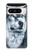 S0123 狼 ウルフ Grim White Wolf Google Pixel 8 pro バックケース、フリップケース・カバー