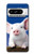 S0608 私はベーコンが大好き かわいい子ブタ I Love Bacon Cute Baby Pig Google Pixel 8 pro バックケース、フリップケース・カバー