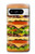 S0790 ハンバーガー Hamburger Google Pixel 8 pro バックケース、フリップケース・カバー