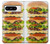 S0790 ハンバーガー Hamburger Google Pixel 8 pro バックケース、フリップケース・カバー