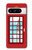 S2059 イングランドクラシック英国の電話ボックスミニマリスト England Classic British Telephone Box Minimalist Google Pixel 8 pro バックケース、フリップケース・カバー