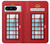 S2059 イングランドクラシック英国の電話ボックスミニマリスト England Classic British Telephone Box Minimalist Google Pixel 8 pro バックケース、フリップケース・カバー