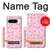 S2213 ピンクのヒョウ柄 Pink Leopard Pattern Google Pixel 8 pro バックケース、フリップケース・カバー