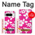 S2246 ハワイのハイビスカスピンク柄 Hawaiian Hibiscus Pink Pattern Google Pixel 8 pro バックケース、フリップケース・カバー