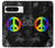 S2356 ピースサイン Peace Sign Google Pixel 8 pro バックケース、フリップケース・カバー