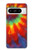 S2985 絞り染めカラー Colorful Tie Dye Texture Google Pixel 8 pro バックケース、フリップケース・カバー