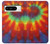 S2985 絞り染めカラー Colorful Tie Dye Texture Google Pixel 8 pro バックケース、フリップケース・カバー