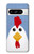 S3254 鶏の漫画 Chicken Cartoon Google Pixel 8 pro バックケース、フリップケース・カバー