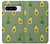 S3285 アボカドパターン Avocado Fruit Pattern Google Pixel 8 pro バックケース、フリップケース・カバー