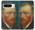 S3335 ヴィンセント・ヴァン・ゴッホ ポートレート Vincent Van Gogh Self Portrait Google Pixel 8 pro バックケース、フリップケース・カバー