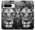 S3372 ライオンの顔 Lion Face Google Pixel 8 pro バックケース、フリップケース・カバー