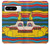 S3599 ヒッピーサブマリン Hippie Submarine Google Pixel 8 pro バックケース、フリップケース・カバー