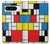 S3814 ピエトモンドリアン線画作曲 Piet Mondrian Line Art Composition Google Pixel 8 pro バックケース、フリップケース・カバー