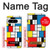 S3814 ピエトモンドリアン線画作曲 Piet Mondrian Line Art Composition Google Pixel 8 pro バックケース、フリップケース・カバー