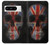 S3848 イギリスの旗の頭蓋骨 United Kingdom Flag Skull Google Pixel 8 pro バックケース、フリップケース・カバー