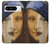 S3853 モナリザ グスタフクリムト フェルメール Mona Lisa Gustav Klimt Vermeer Google Pixel 8 pro バックケース、フリップケース・カバー