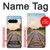 S3866 鉄道直線線路 Railway Straight Train Track Google Pixel 8 pro バックケース、フリップケース・カバー