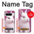 S3870 かわいい赤ちゃんバニー Cute Baby Bunny Google Pixel 8 pro バックケース、フリップケース・カバー