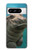 S3871 かわいい赤ちゃんカバ カバ Cute Baby Hippo Hippopotamus Google Pixel 8 pro バックケース、フリップケース・カバー