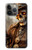 S3949 スチームパンクなスカルの喫煙 Steampunk Skull Smoking iPhone 14 Pro Max バックケース、フリップケース・カバー
