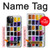 S3956 水彩パレットボックスグラフィック Watercolor Palette Box Graphic iPhone 12, iPhone 12 Pro バックケース、フリップケース・カバー