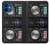 S3931 DJ ミキサー グラフィック ペイント DJ Mixer Graphic Paint iPhone 12 mini バックケース、フリップケース・カバー