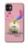 S3923 猫のお尻の虹のしっぽ Cat Bottom Rainbow Tail iPhone 11 バックケース、フリップケース・カバー