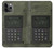 S3959 ミリタティ ラジオ グラフィック プリント Military Radio Graphic Print iPhone 11 Pro バックケース、フリップケース・カバー