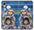 S3915 アライグマの女子 赤ちゃんナマケモノ宇宙飛行士スーツ Raccoon Girl Baby Sloth Astronaut Suit iPhone XR バックケース、フリップケース・カバー