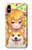 S3918 赤ちゃんコーギー犬コーギー女の子キャンディー Baby Corgi Dog Corgi Girl Candy iPhone X, iPhone XS バックケース、フリップケース・カバー