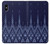 S3950 テキスタイル タイ ブルー パターン Textile Thai Blue Pattern iPhone X, iPhone XS バックケース、フリップケース・カバー