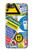 S3960 安全標識ステッカー コラージュ Safety Signs Sticker Collage iPhone 7, iPhone 8, iPhone SE (2020) (2022) バックケース、フリップケース・カバー