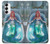 S3911 可愛いリトルマーメイド アクアスパ Cute Little Mermaid Aqua Spa Samsung Galaxy S23 バックケース、フリップケース・カバー
