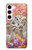 S3916 アルパカファミリー ベビーアルパカ Alpaca Family Baby Alpaca Samsung Galaxy S23 バックケース、フリップケース・カバー
