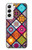 S3943 マルダラスパターン Maldalas Pattern Samsung Galaxy S22 バックケース、フリップケース・カバー