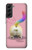 S3923 猫のお尻の虹のしっぽ Cat Bottom Rainbow Tail Samsung Galaxy S22 Plus バックケース、フリップケース・カバー